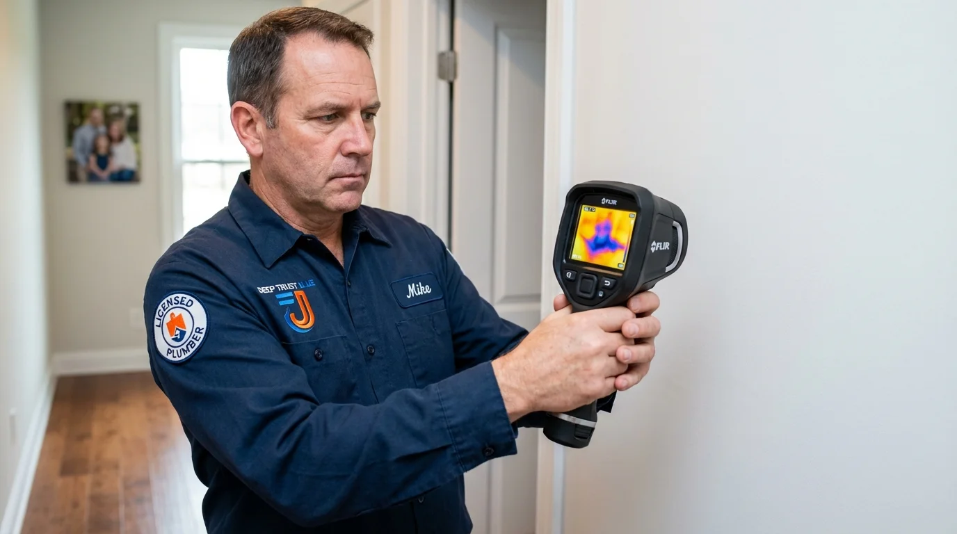 Thermal imaging leak detection by Johns Plumbing LLC in Avenal